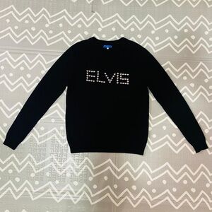Opening Ceremony X Elvis Presley metal embroidered sweater sweatshirt